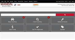 Desktop Screenshot of mandalbuickgmc.com